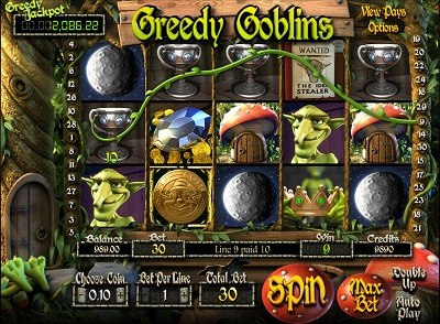 играть в Greegy Goblins на биткоины